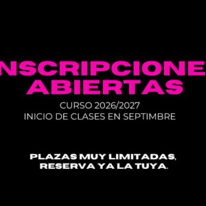 Reserva ya tu plaza (limitadas)